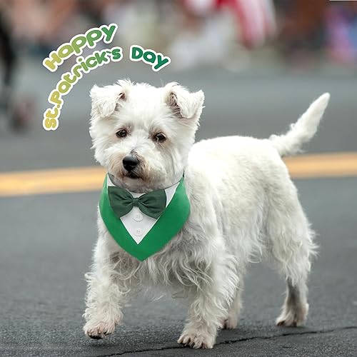 Miniatura 39 de FUAMEY Esmoquin para perro de Halloween para perros pequeños, traje formal para perros, traje de perro, corbata de moño para mascotas, disfraces