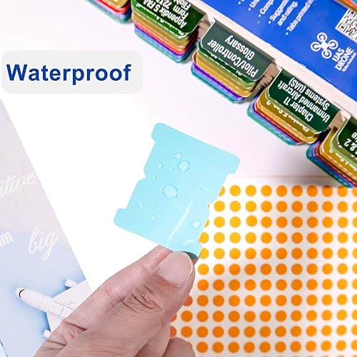 Miniatura 4 de Fichas de índice para FARAIM 2024, FAA para licencia de piloto privado - VFR - Codificado por colores y laminado, 70 preimpresas y 30 pestañas en