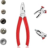 WORKPRO 6.5" Screw Extractor Pliers with Non-Slip Jaws - Linesman Lineman Tool for Rusted, Stripped Screws Removal