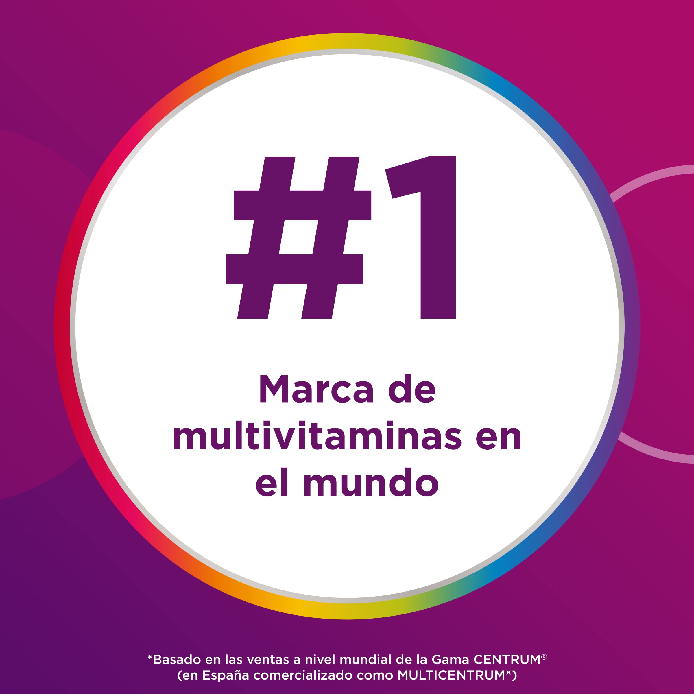Multicentrum Mujer Complemento Alimenticio Multivitamínico y Multimineral Para Mujeres, Con Vitamina C y Zinc, Sin Gluten, 100 Comprimidos