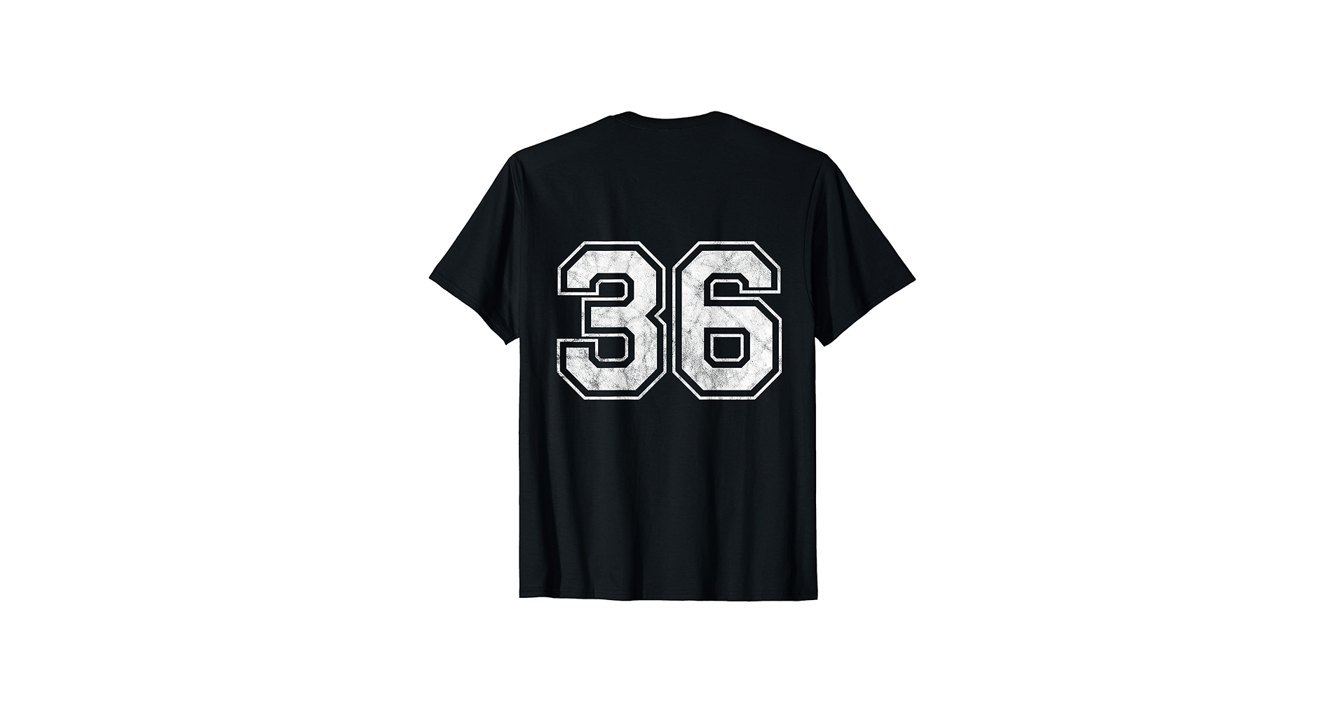 Amazon | 背面に36番。 Tシャツ | Tシャツ・カットソー 通販