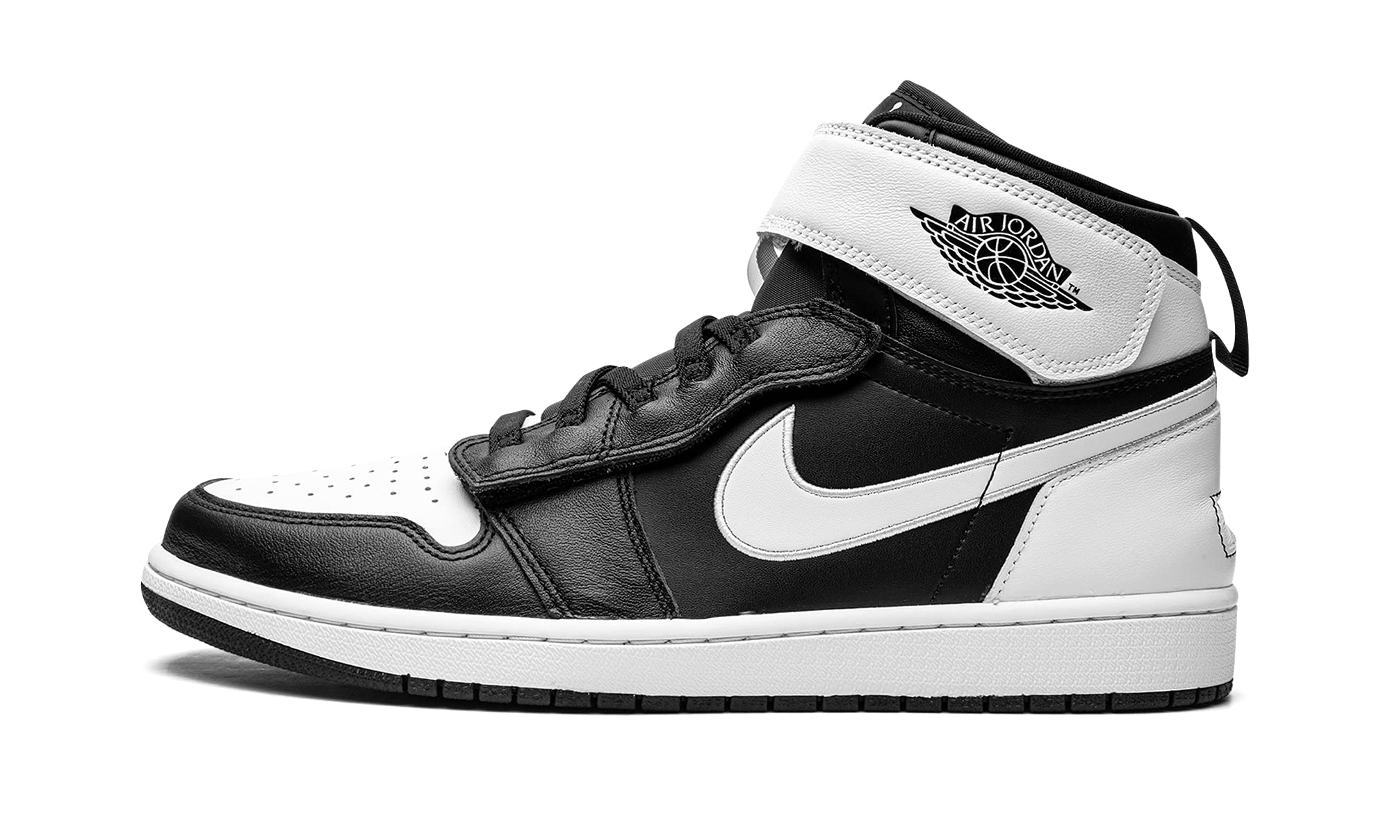 Jordan Mens Air Jordan 1 High FlyEase CQ3835 011 Panda - Size 14 Black/White