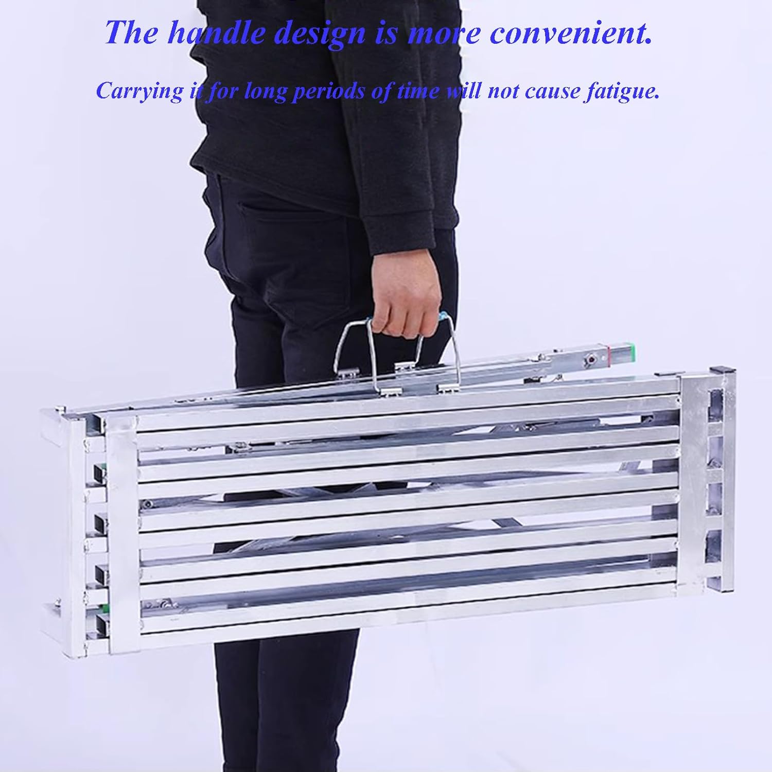 Adjustable Work Platform Scaffold Tower Ladder Stool Work Bench, Multipurpose Folding Scaffolding Equipment for Home Improvement, Washing Vehicles, Maintenance Work