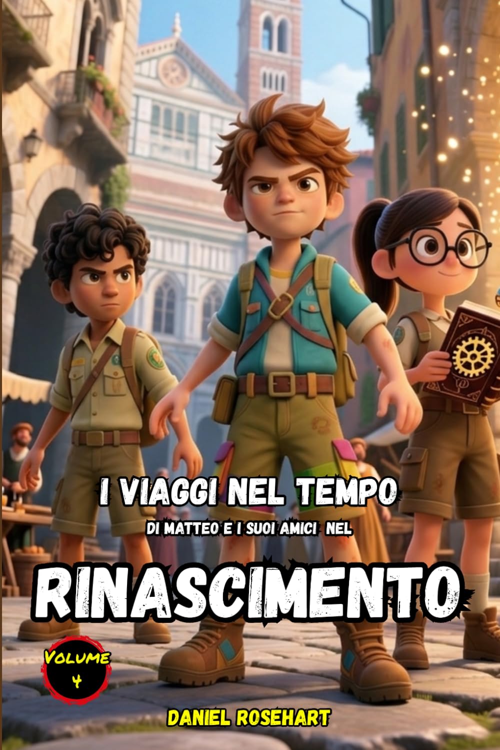 I Viaggi nel Tempo di Matteo e i suoi Amici nel Rinascimento: Letture di Storie Fantasy Emozionanti un'idea regalo di Natale o compleanno per Bambini e Ragazzi 9 10 11 12 13 14 15 anni: 4