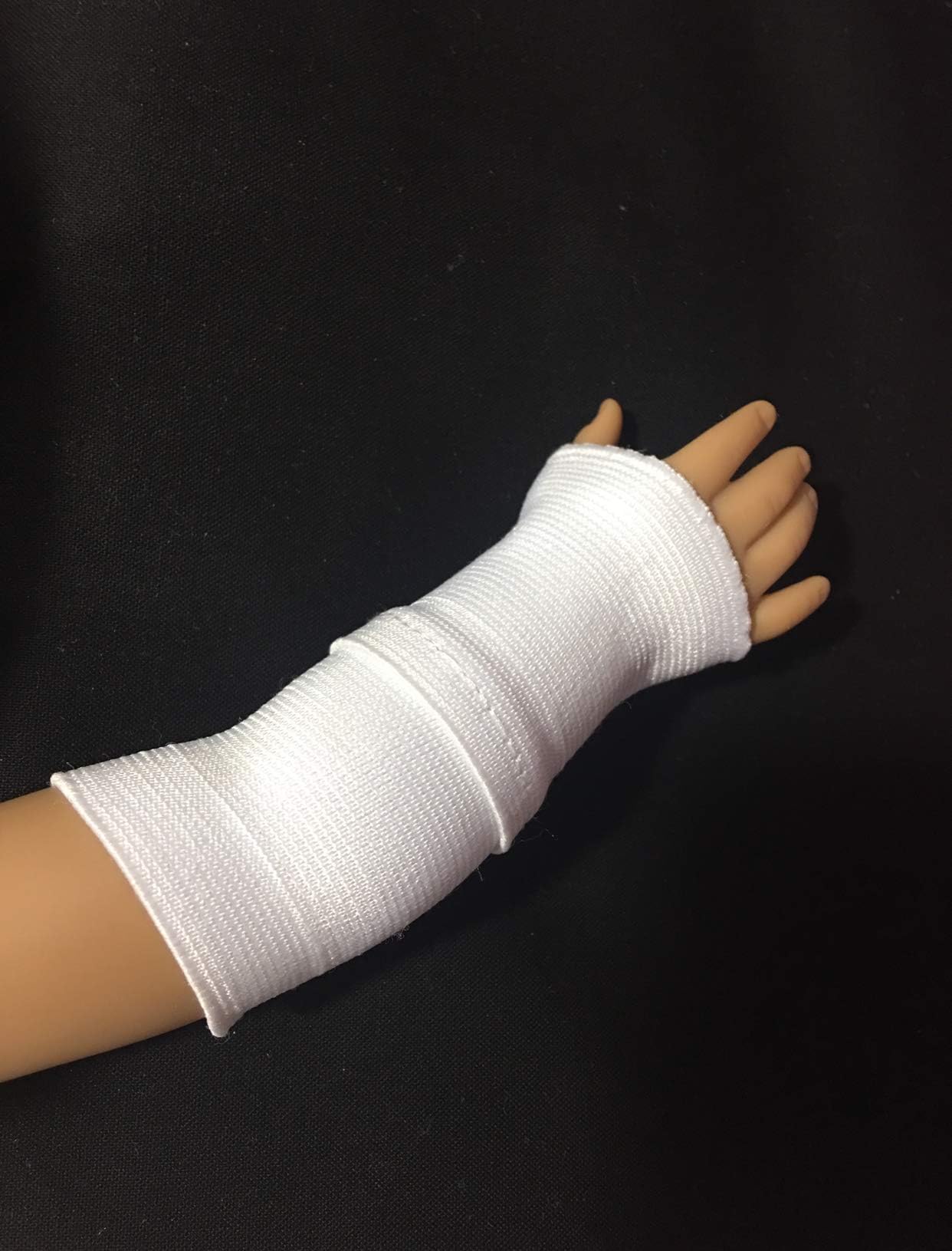 For American 18 inch Girl Doll Left Right Arm Cast, or Bandage for Medical Supply Kit Item
