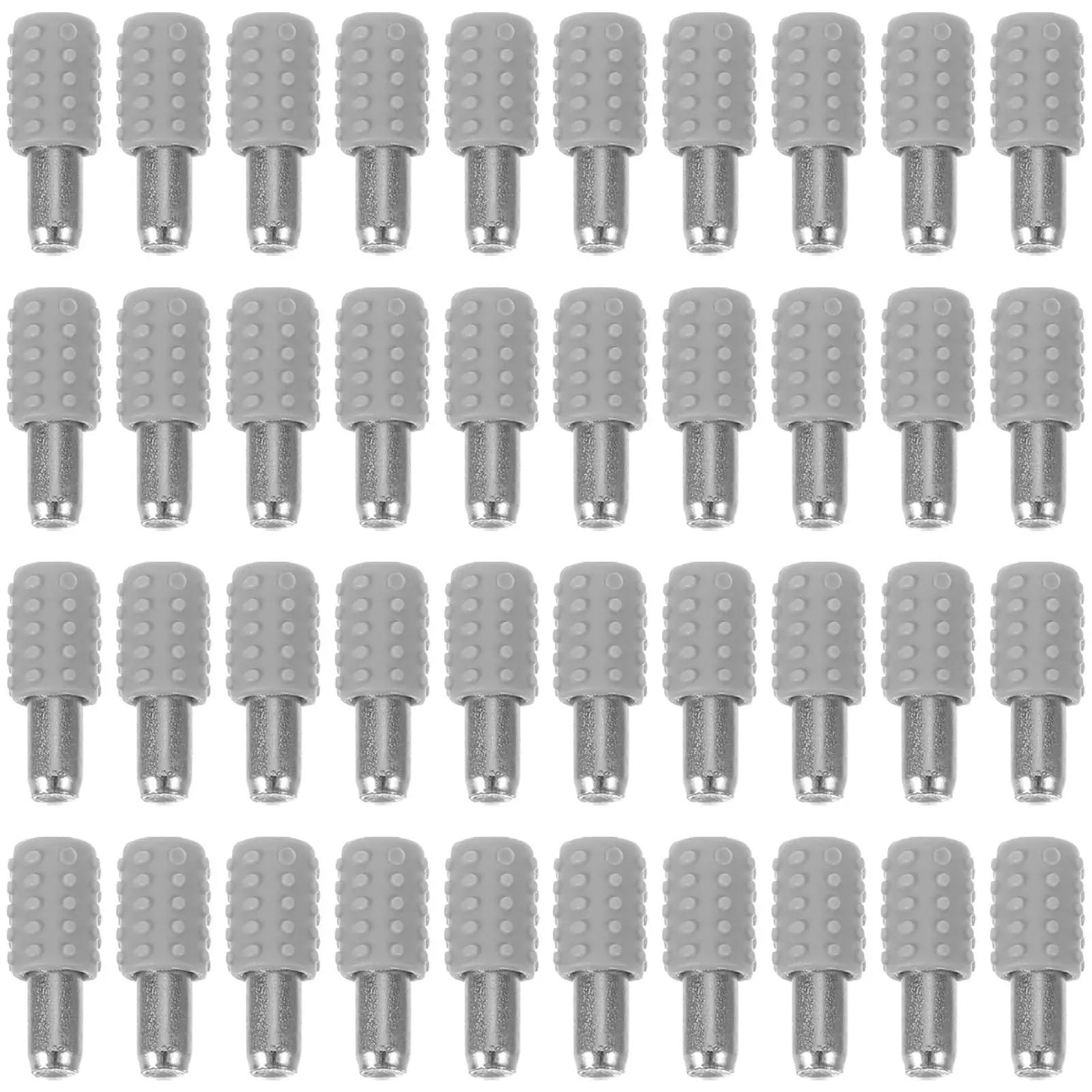 Qvorlth One Color 100 Pcs Shelf Bracket Pins, Closet Rod Support Cupboard Pegs For Kitchen Cabinet