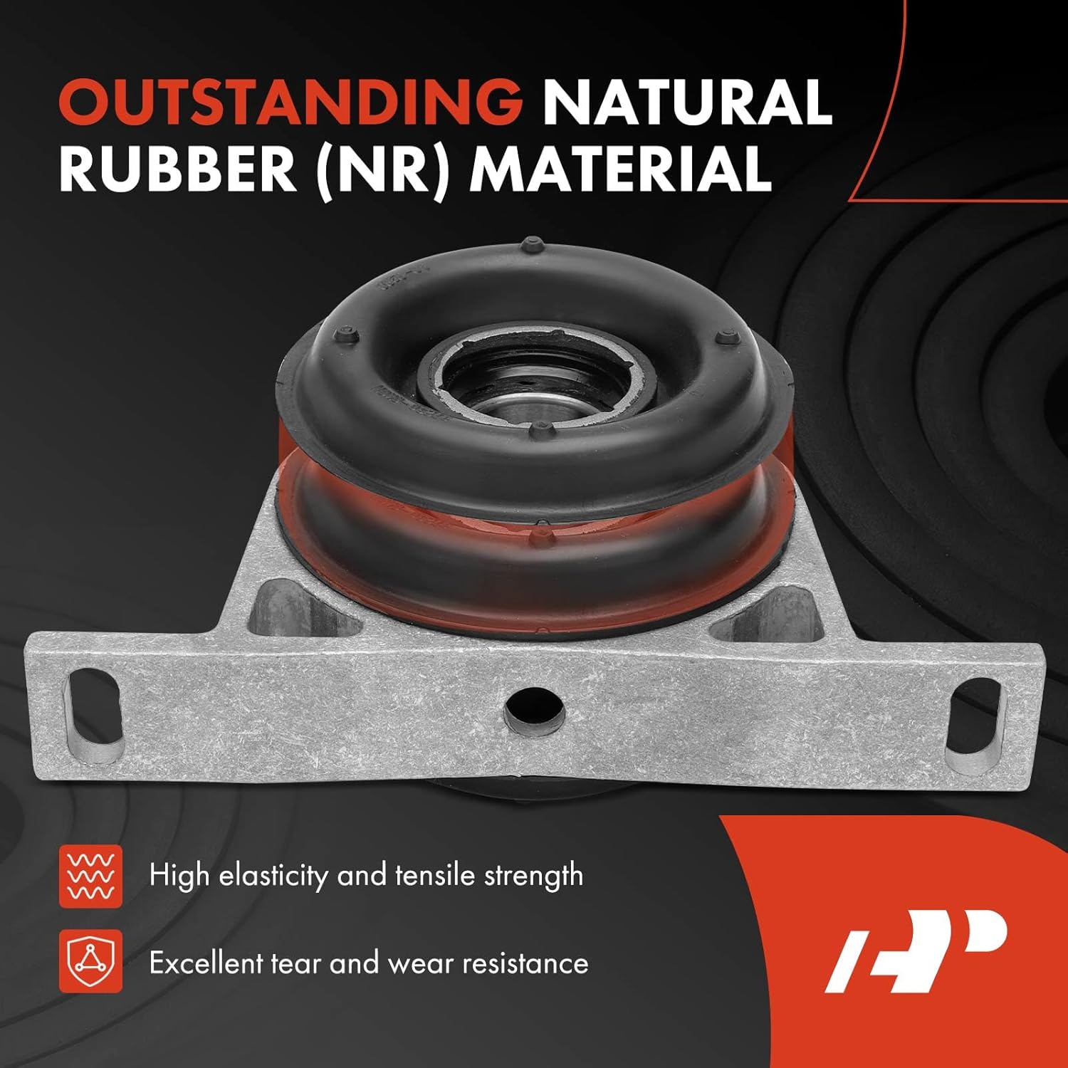 A-Premium Drive Shaft Center Support Bearing Compatible with Volkswagen Amarok 2013 2014 2015 2016 2017 2.0L, Turbocharged, Replace# 2H0521102AB, 2H0521102AF, Driveshaft Carrier Bearing