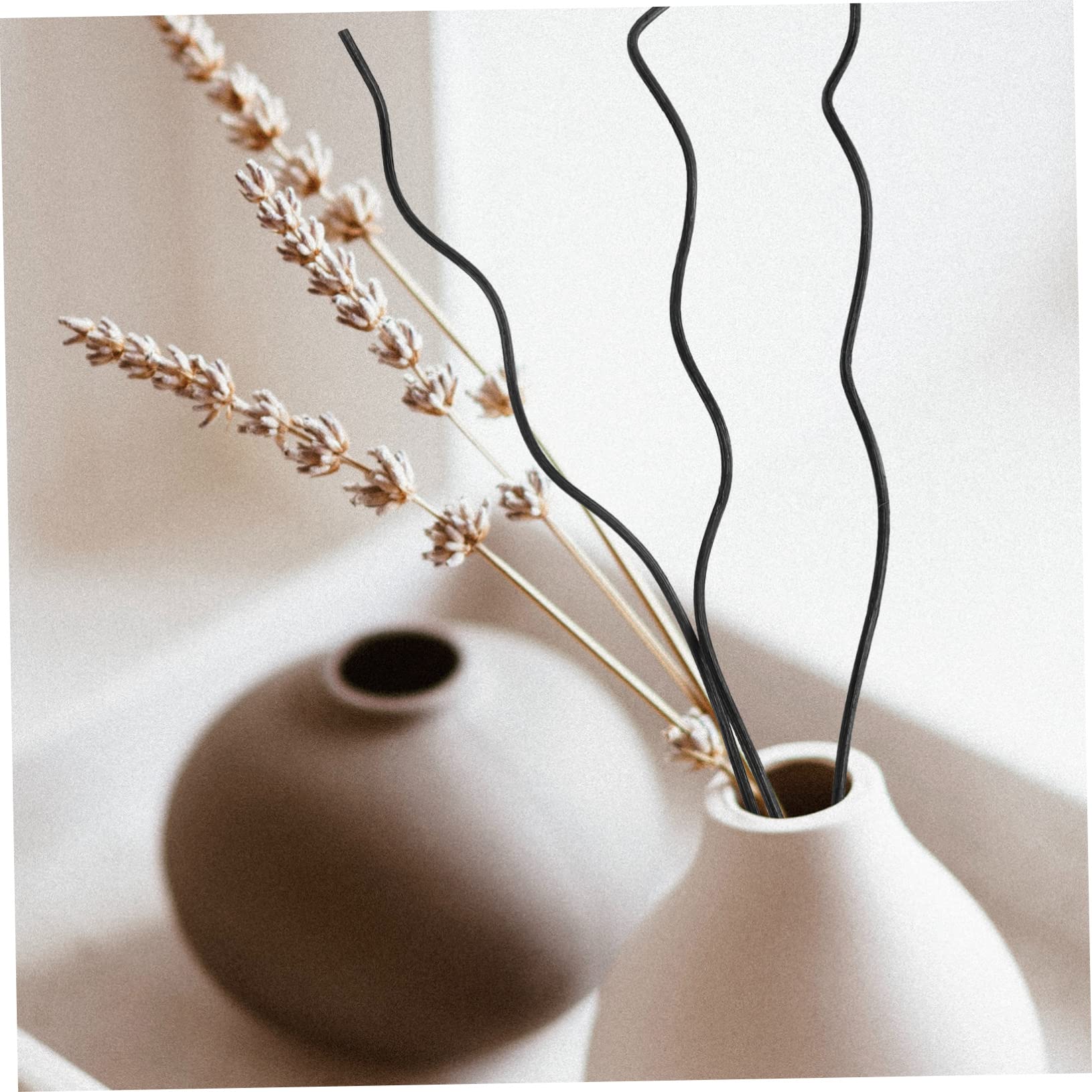 MAGICLULU 120stücke Rattan Diffuser Sticks Für Ätherische Öle Schwarze Duftstäbchen Für Zuhause Büro Und Spa Für Duftöle Leicht Zu Ersetzen Verwenden