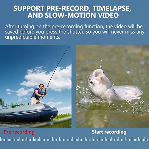 Miniatura 5 de Cámara de acción para casco: cámara deportiva impermeable 4K Ultra HD de 16 MP, gran angular de 145°, incluye soporte para casco y accesorios para