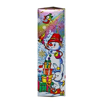 RUSA New Year's Candy Gift Russian Candy Mix Box - Assortment Chocolate Candy Mix Variety of Russian Candy Cardboard Pack Box Little Squirrel Sisters - 680 g -/ 1.5 Lb, 24 Ounces