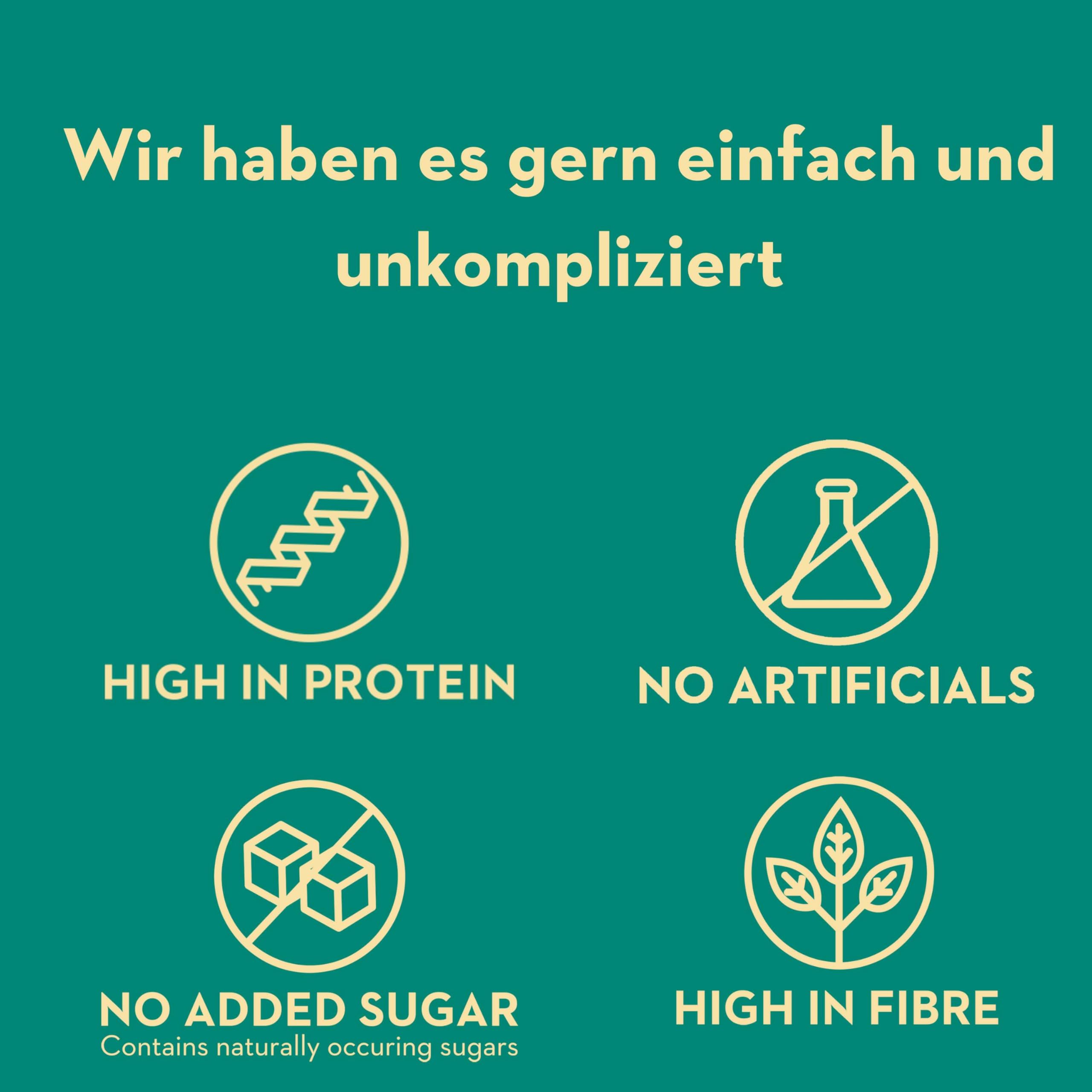 RAWBITE PROTEIN Riegel mit 22g Eiweiß I 12 Bio Proteinriegel in der Box I Reisprotein, Datteln, Erdnüsse, Salz & Karamelaroma I Vegan, glutenfrei, laktosefrei I enthält von Natur aus Zucker I 12 x 45g
