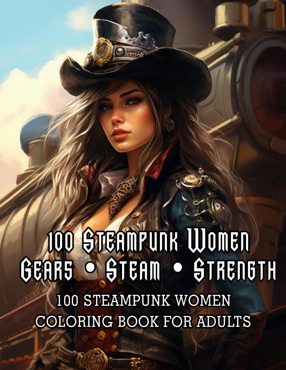 A Coloring Book for Adults – 100 Detailed Steampunk Women Illustrations in Victorian Retro-Futurism: 100 Wonderful Steampunk Girls features 100 highly ... women – elegant, strong, and mysterious.