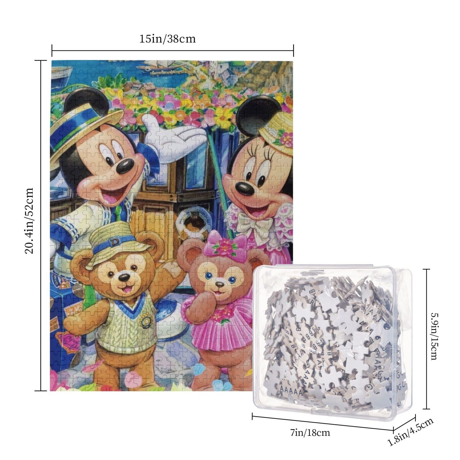 Amazon.co.jp: ミッキーマウス アニメ ジグソーパズル 500 ピース 大人