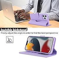 Vista 291 de Havaya Funda para iPhone 13 Pro Max y iPhone 12 Pro Max, cartera compatible con magsaf 2 en 1, desmontable magnética con tarjetero y ranura trasera