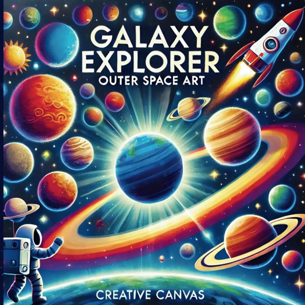 Galaxy Explorer: Outer Space Art: Educational Coloring Book for Kids Ages 2-5 Galaxy Explorer: Outer Space Art: Educational Coloring Book for Kids Ages 2-5