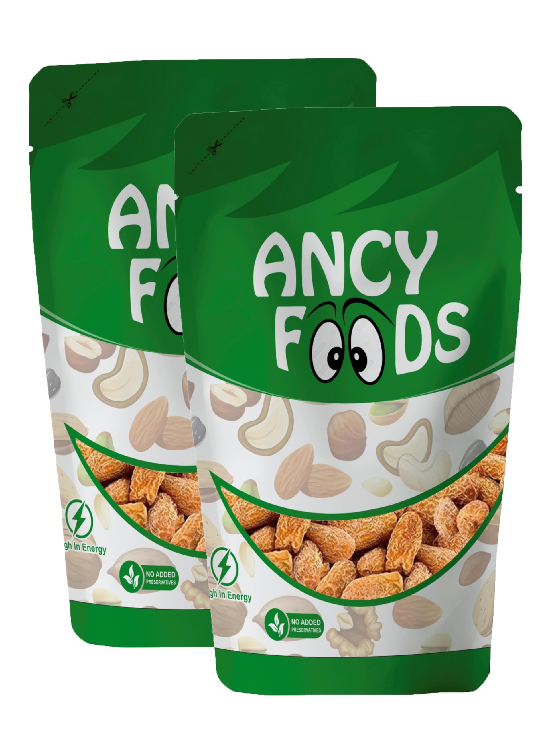 Ancy Foods Dried Fruits Nuts And Seeds (Dried Chuara/Peela Sukha Khajoor, 400g (2x200g))-image-29