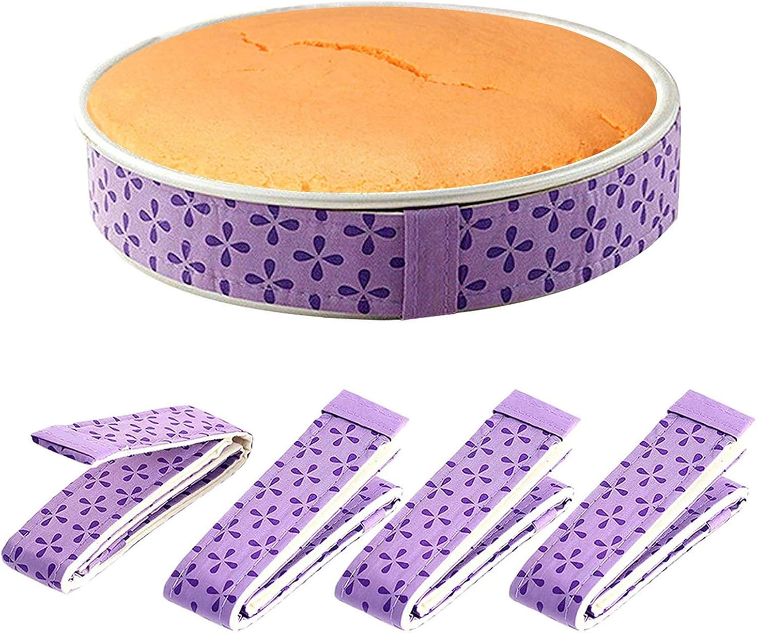 Bake Even Strips, YOURSEE Cake Pan Dampen StripsSuper