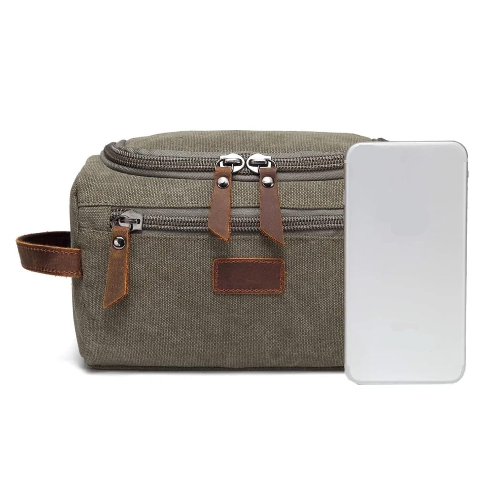 Trousse, Borsa da viaggio impermeabile uomo for trucco cosmetico(Green)