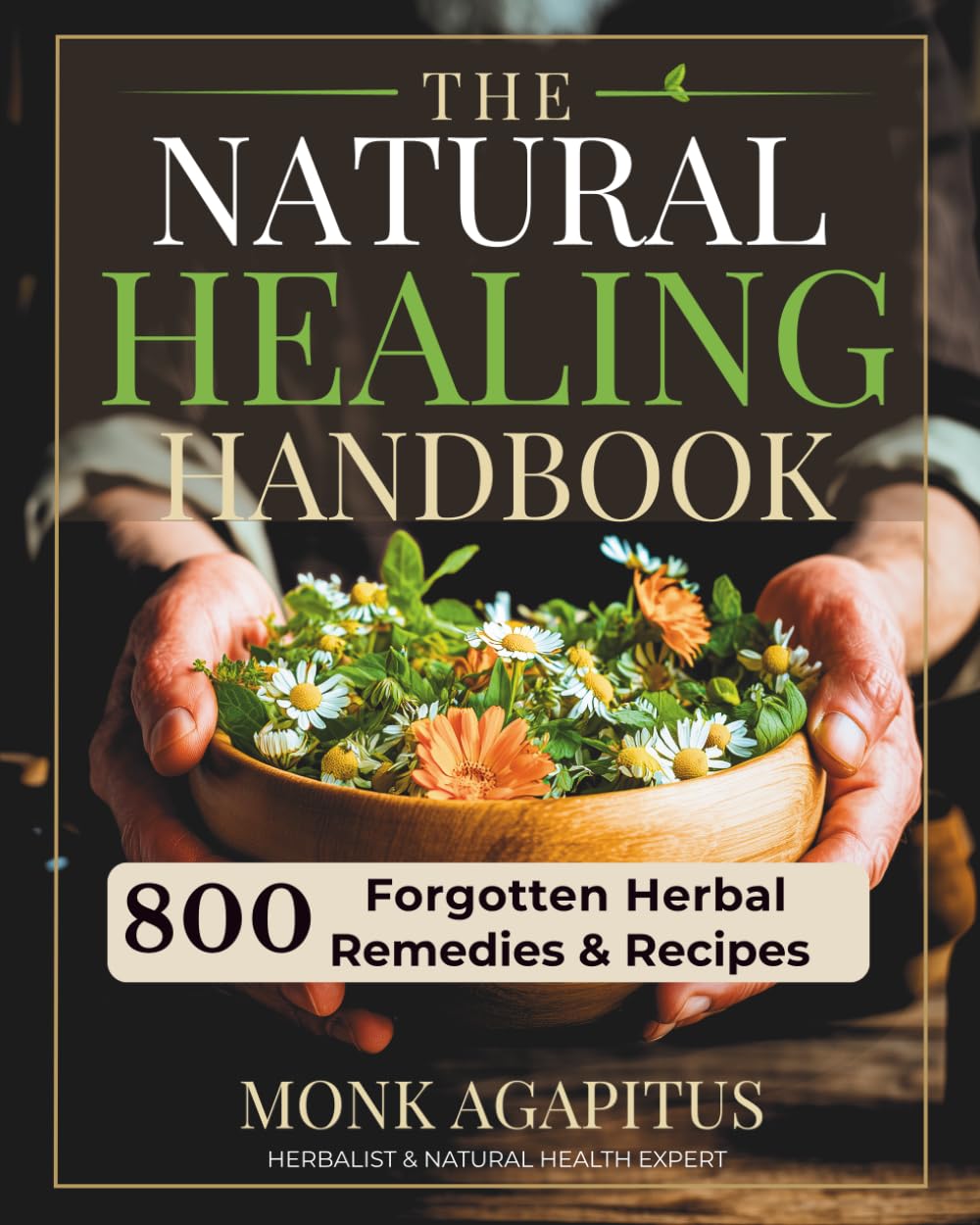 The Natural Healing Handbook: 800 Forgotten Herbal Remedies & Recipes: Apothecary Book for Pain Relief, Digestion, Skin & Hair Care, Stress, Sleep, Vitality, and Whole-Body Wellness