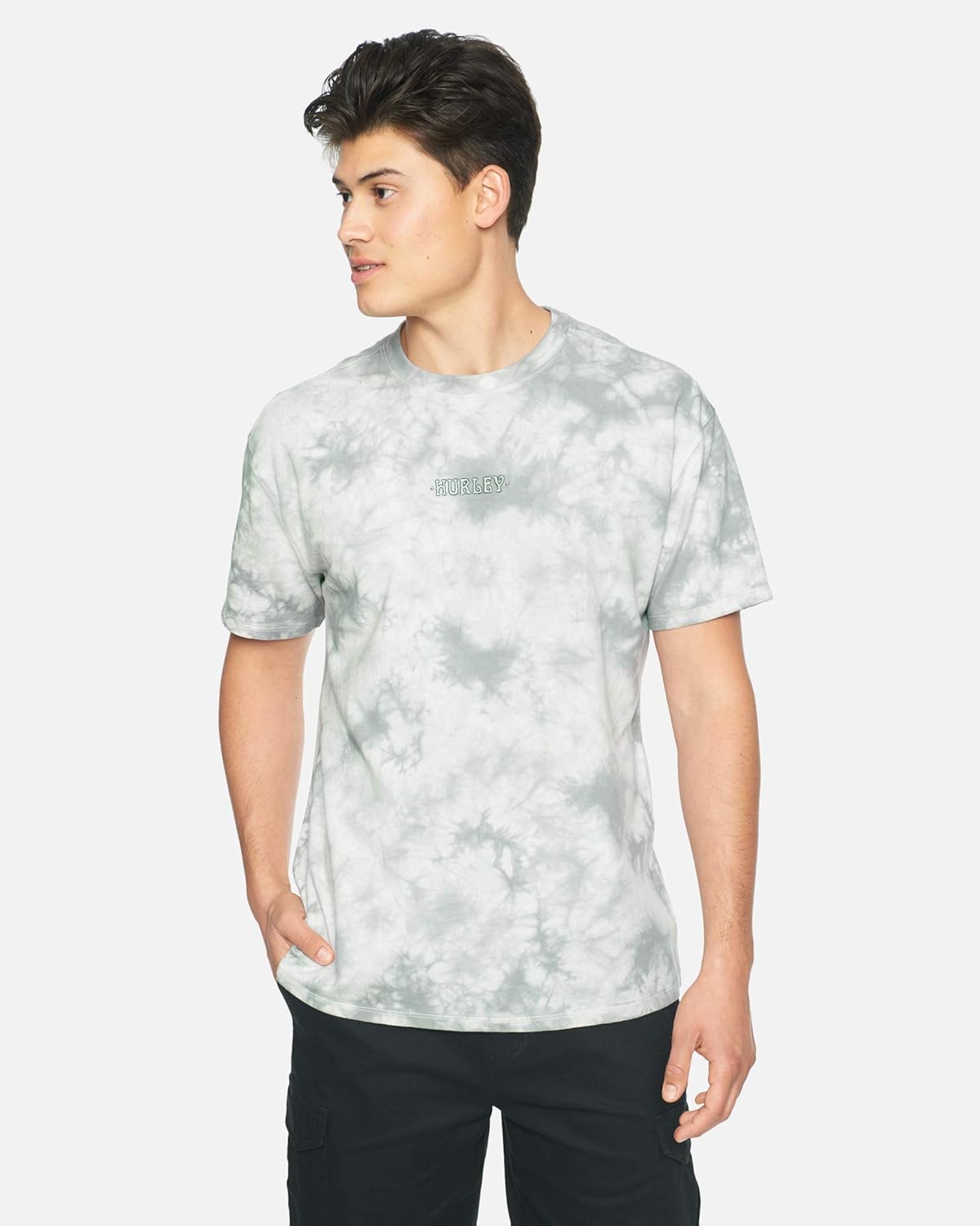 Hurley Ziggy Tie-Dye Short Sleeve Tee White 2XL