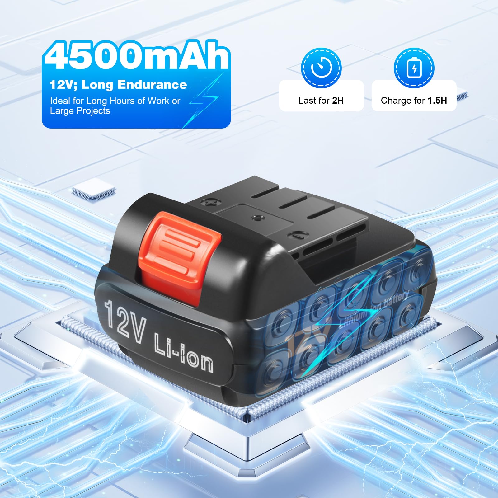 Sootvp Tier Tying Machine, Automatic Handheld Rebar Tier Tying Reinforcing Steel Strapping Machine Tool Kit, 0.3-1.3in/8-34mm Rebar Tier Gun with 2* Batteries