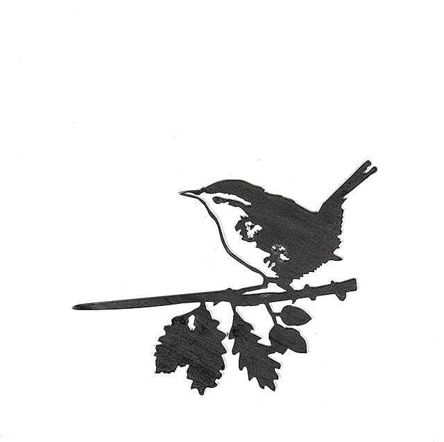 METALBIRD - Wren - Outdoor Garden Ornaments in Corten Steel - Metal Art Proudly Made in Britain