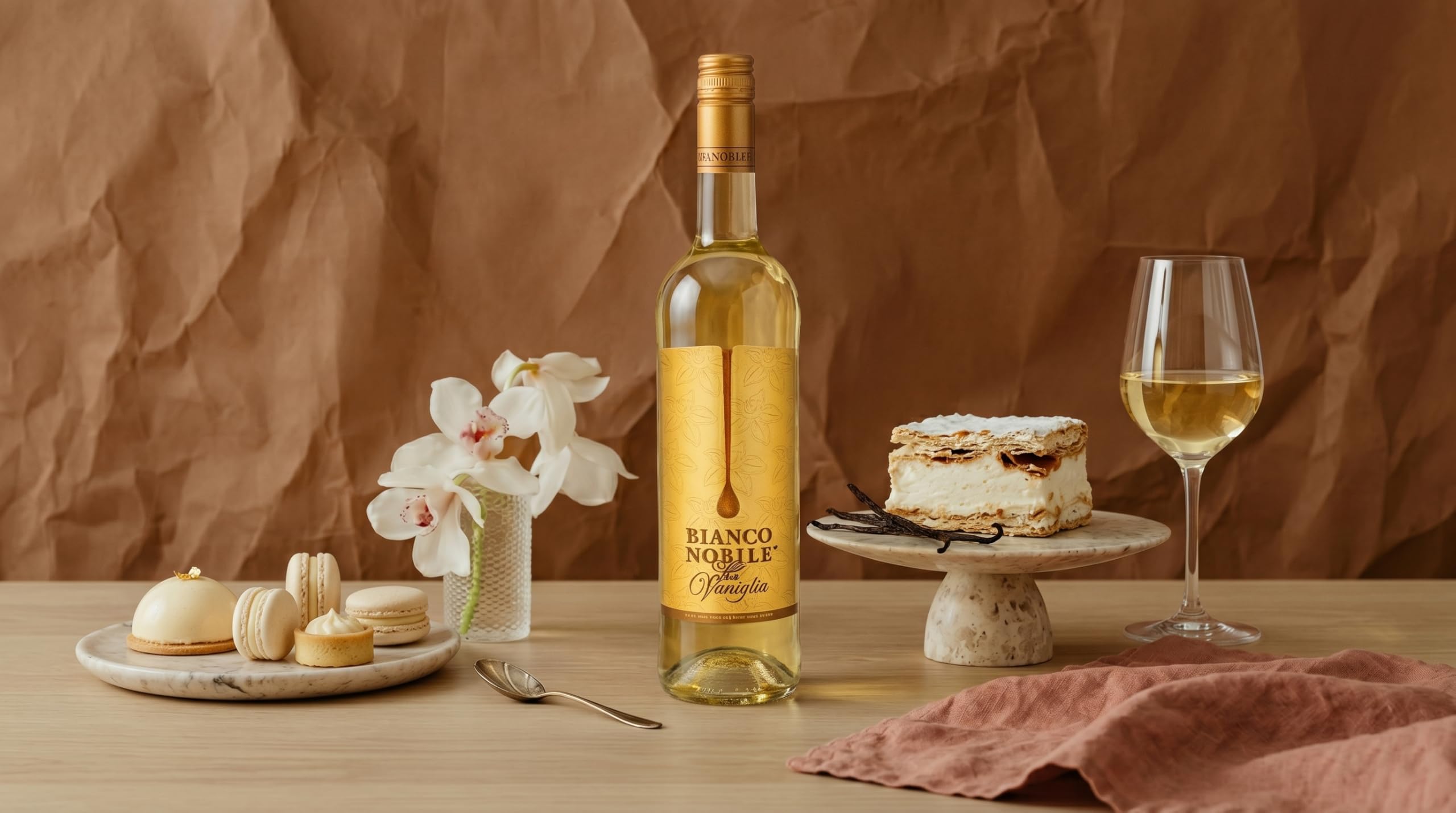 Bianco Nobile Alle Vaniglia - Edler Weißwein mit feinen Vanillearomen (6 x 0.75 l)