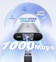 Vista 4 de UtechSmart Hub USB C, Adaptador Multipuerto USB C Ethernet, Concentrador 6 en 1 USB C a HDMI Compatible con Macbook Pro/Air, Chromebook, Dell XPS