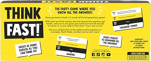 Miniatura 7 de Ridley's Juegos: Piensa rápido! Juego de fiesta grupal - Juegos de fiesta rápidos y fáciles de jugar - Diversión para todas las edades - Juego de