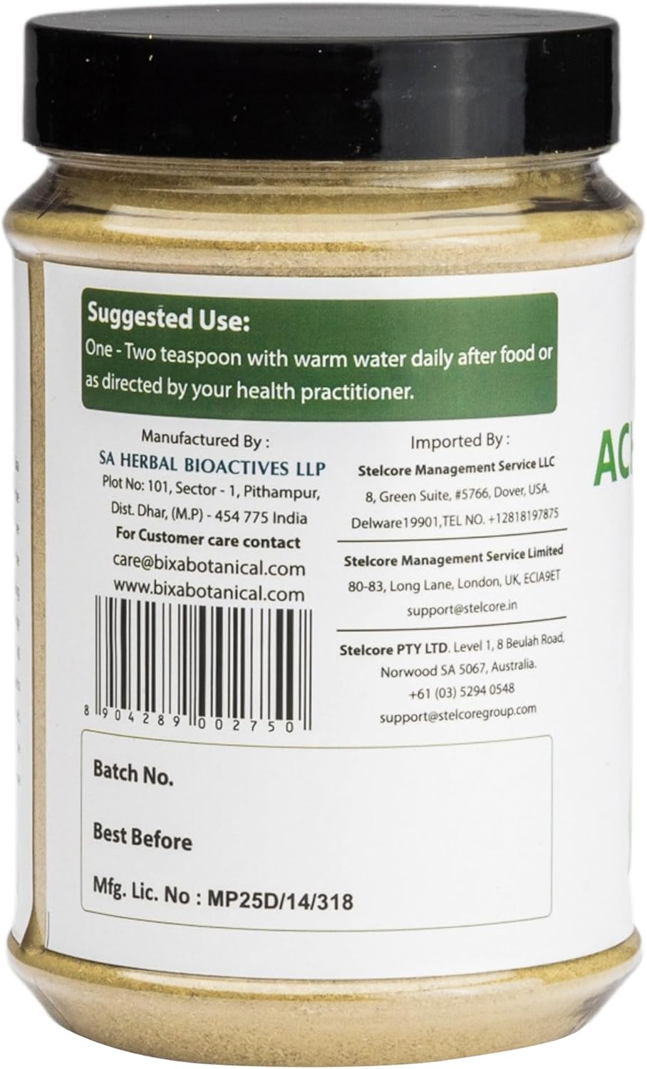 bixa BOTANICAL Achyranthes Aspera Powder | Apamarga ǀ Ayurvedic Herbal Supplement | 200 Grams / 7 OZ | Gluten Free, Non-GMO, Steam Treated, Vegan, 100% Pure.
