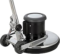 Vista 3 de Global Industrial Máquina de piso de doble velocidad con cable, ancho de limpieza de 20 pulgadas, construcción de acero inoxidable duradera, motor