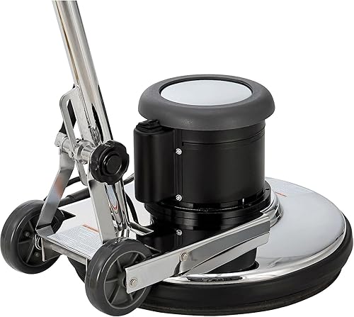 Miniatura 3 de Global Industrial Máquina de piso de doble velocidad con cable, ancho de limpieza de 20 pulgadas, construcción de acero inoxidable duradera, motor