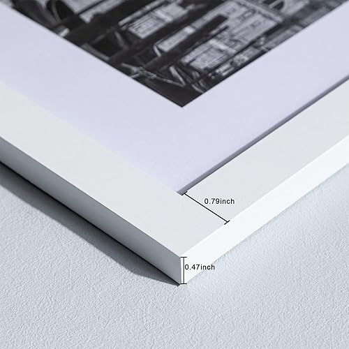 Miniatura 3 de eletecpro Paquete de 10 portarretratos de 4 x 6 pulgadas, 4 piezas de 5 x 7 pulgadas, 2 marcos de fotos de 8 x 10 pulgadas, decoración de pared o
