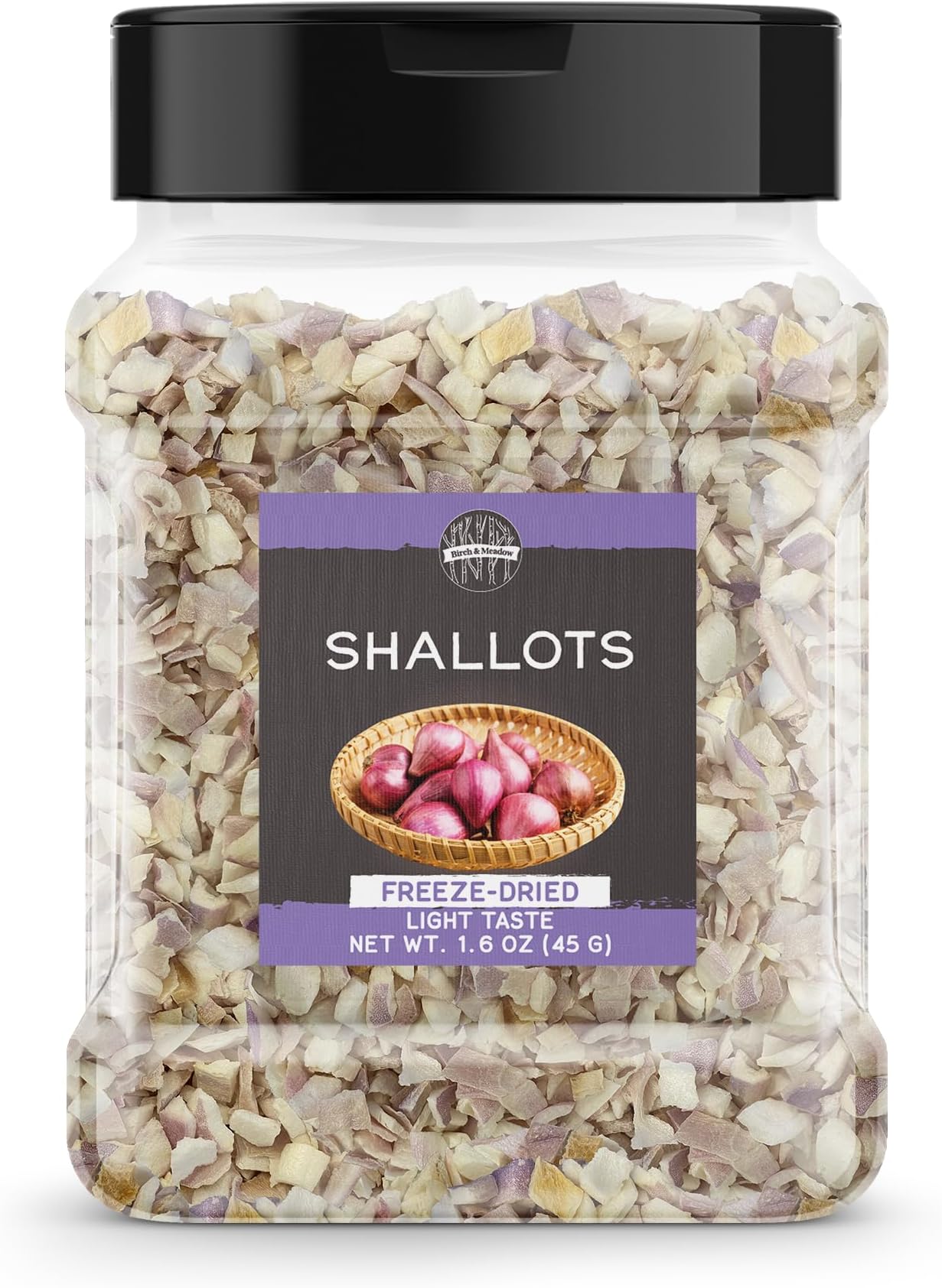 Birch & Meadow Freeze-Dried Shallots, 1.6 oz, Sauces & Marinades, Seasoning