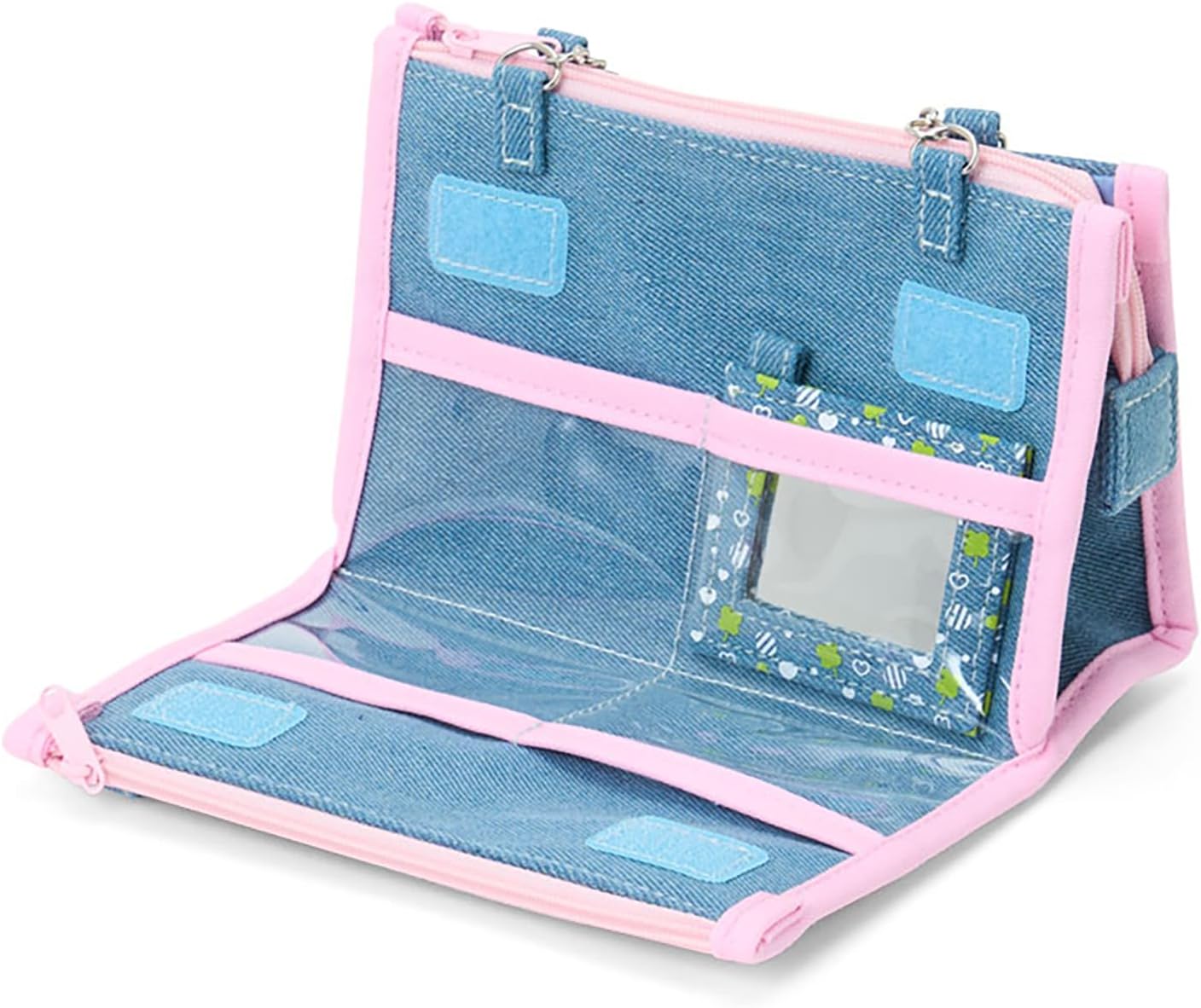 Sanrio 796468 Denim Pouch (Heisei Girls Item), Sugar Bunnies, for Ages 3 and Up