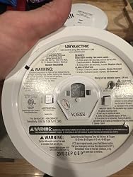 USI Electric 5304 Hardwired Ionization Smoke & Fire Alarm With Battery Backup - Open Box