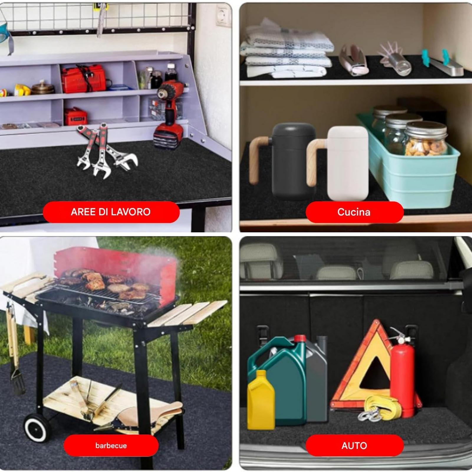 Tappeto Da Garage Per Pavimento Tappeto Manutenzione Riutilizzabile