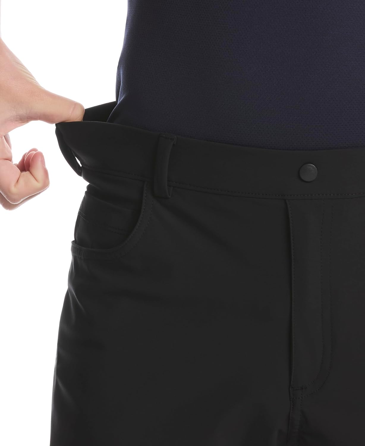 PGA Tour Boys' 5-Pocket 25 1/2" Inseam Golf Pants - Image 4