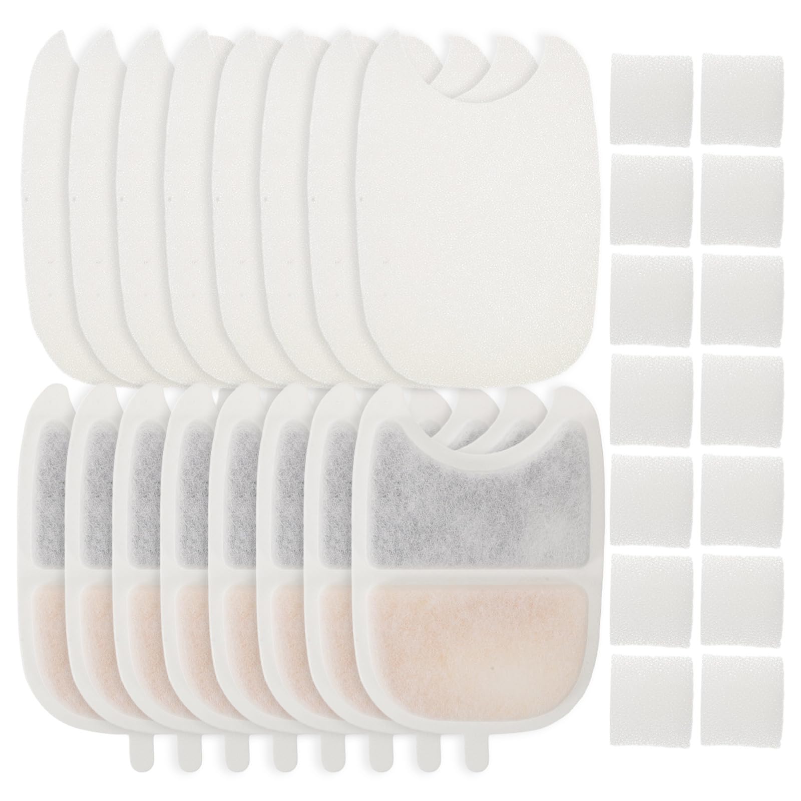 Filtres pour fontaines à eau pour chats et chiens DOITOOL lot de 36 recharges