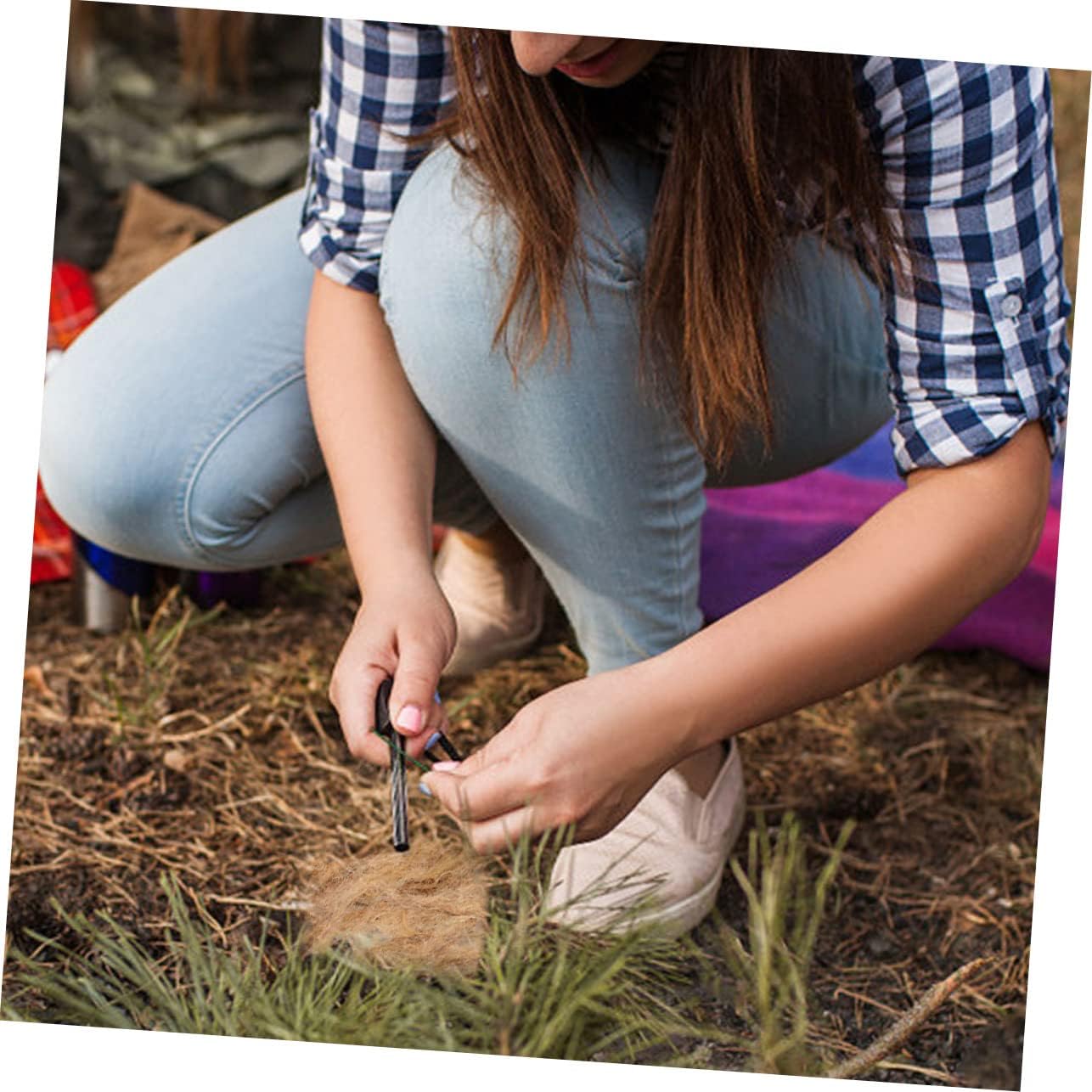 15pcs Camping Firestarters Outdoor Fire Tool Flame Starter Wild Supply Fire