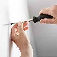 Vista 6 de Anclajes cónicos de plástico acanalado - para hormigón, estuco, ladrillo, paneles de yeso y similares - Kit de 10 anclajes