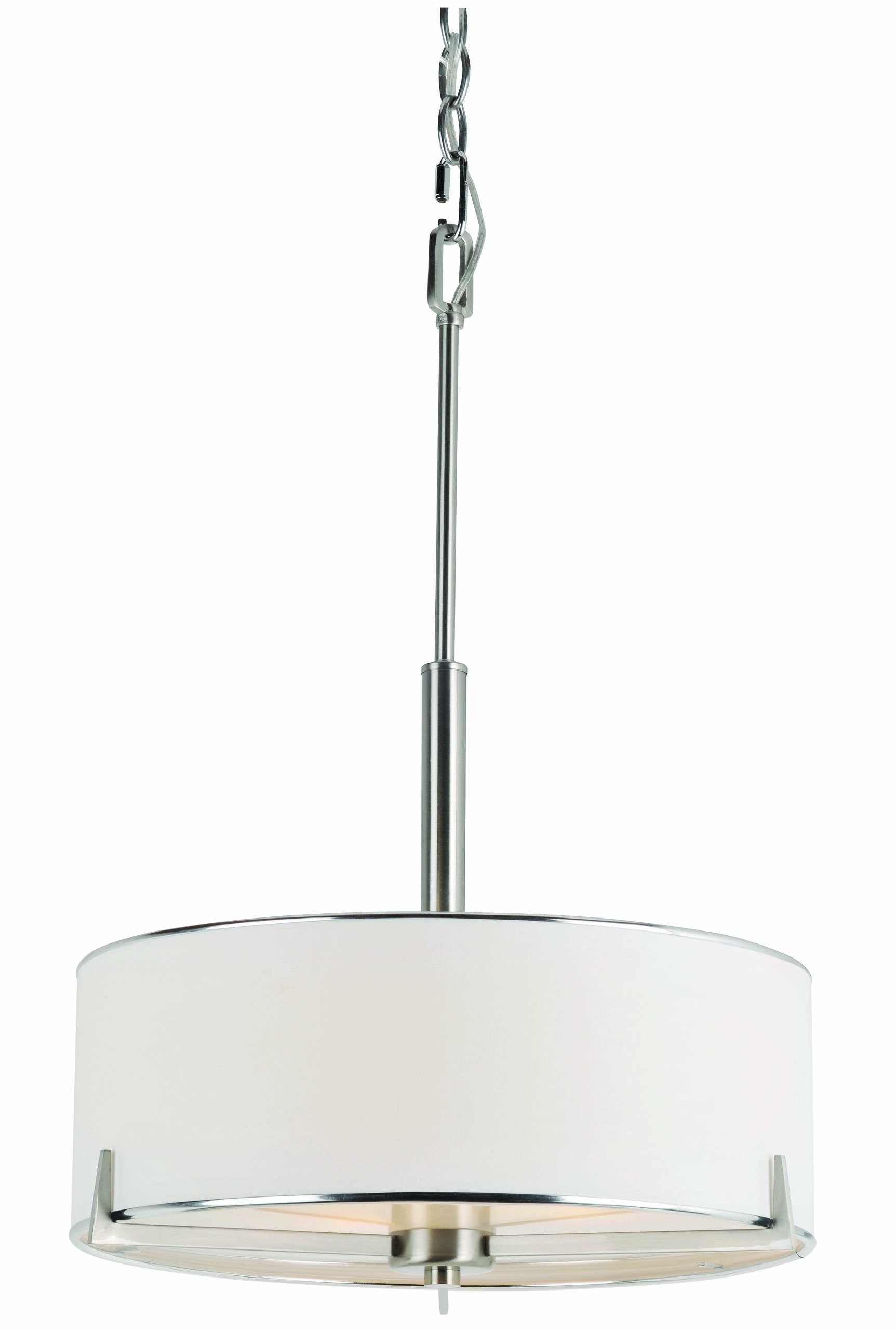 Trans Globe Lighting TG1050 BN Transitional Three Pendant Outdoor-Post-Lights, Pewter, Nickel, Silver