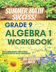 Summer Math Success: Algebra 1 Workbook