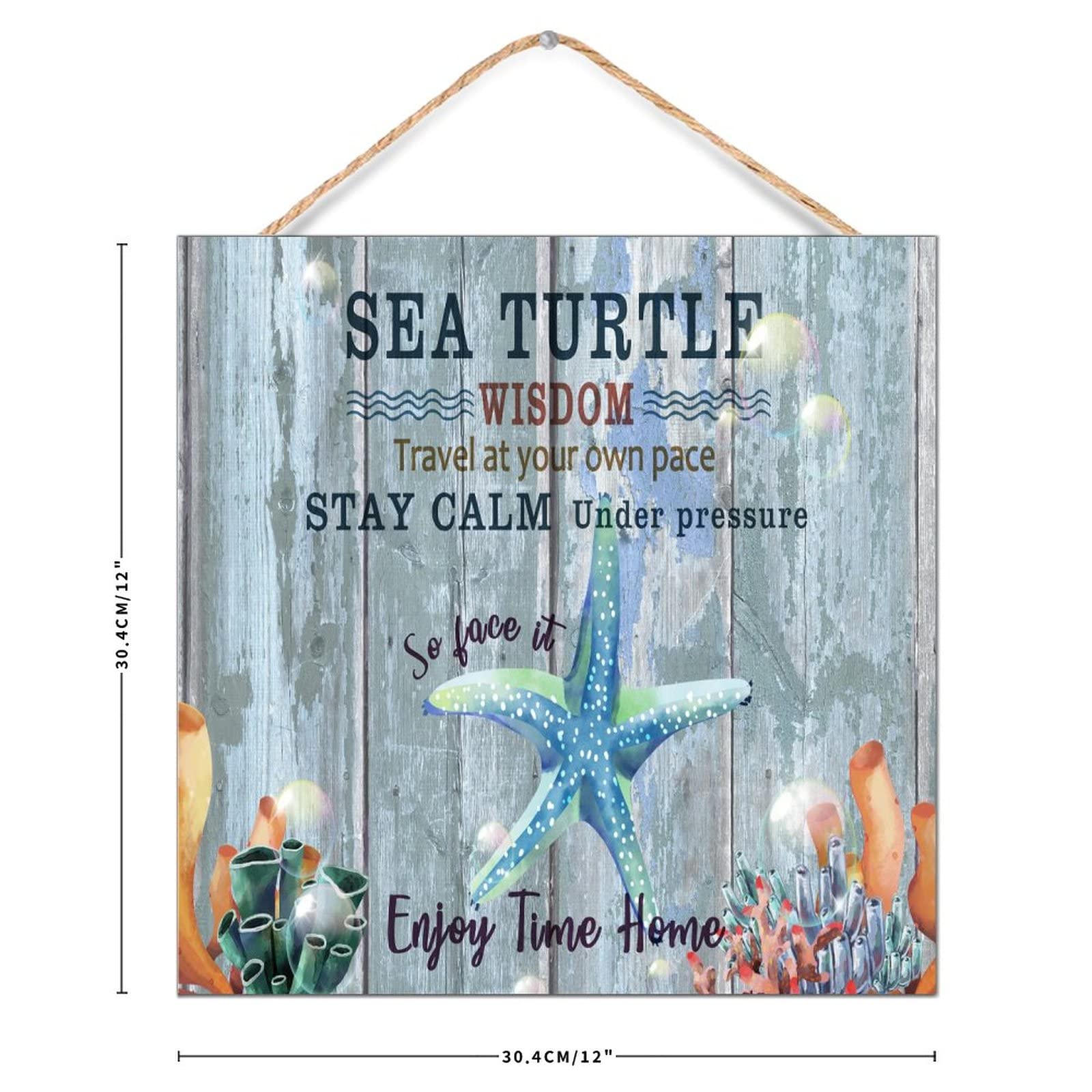 TideAndTales Coastal Decor Zeester Wandkaars Schansen (Set van 2) Rustieke Strand Thema Wandmontage Kaars Wandhouder, Kust Boerderij Zeeschelp Kaarsenhouders, Nautische Stijl Strand Badkamer Decor
