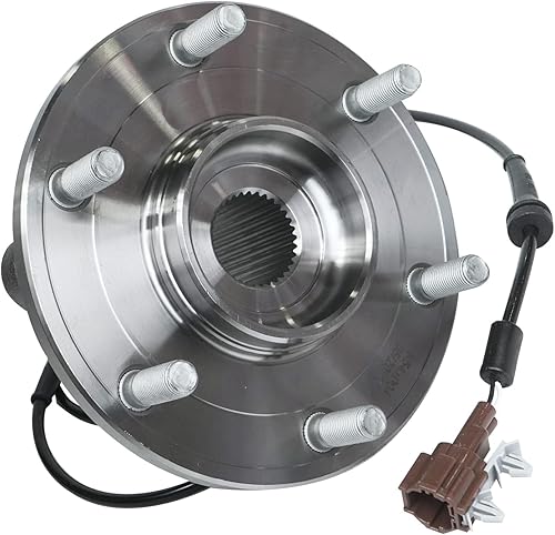 Miniatura 96 de Detroit Axle - Kit de cubos de rodamiento de rueda delantera de 6 piezas para Dodge Dart 2013-2016, Chrysler 200 2015-2017, 2 cojinetes de rueda