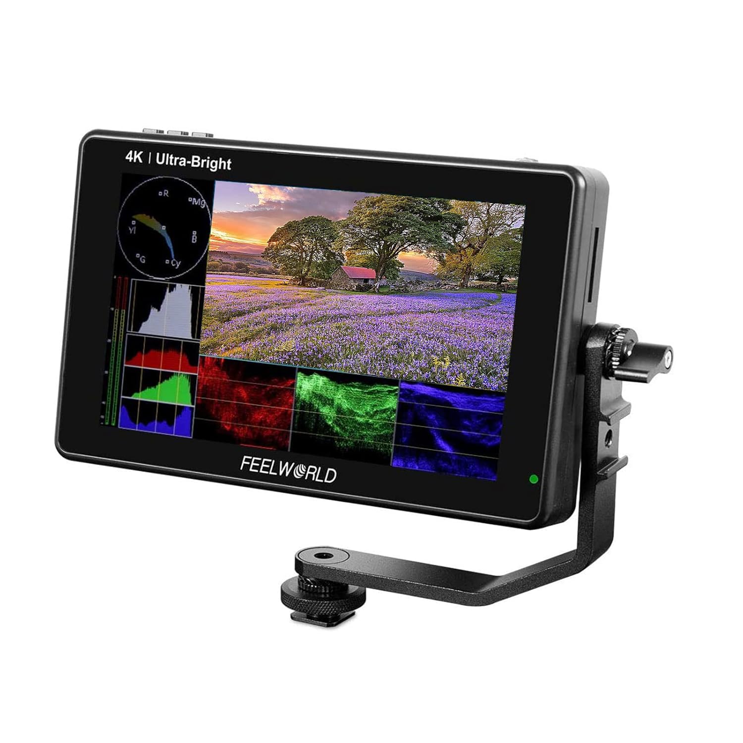 FEELWORLD LUT7S PRO 7 Inch 2200nits DSLR Camera Field Monitor 3D LUT Touch Screen 4K HDMI 3G-SDI Input Output 1920X1200 IPS Panel