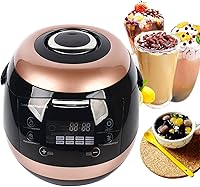 Vista 5 de Bobacooker - Olla de perlas totalmente automática, pantalla táctil de 110 V, máquina para hacer perlas de 5 litros para té Boba y té con leche