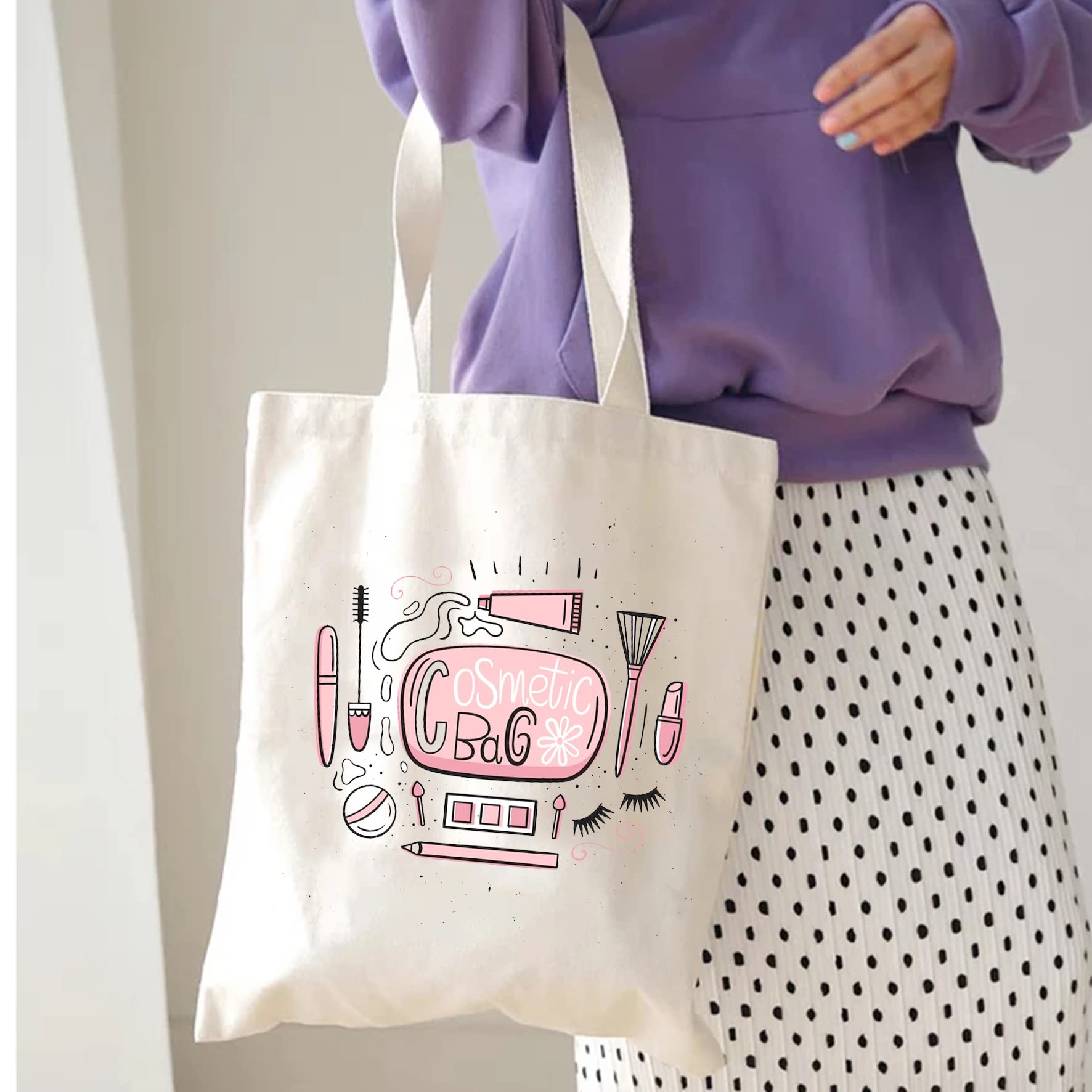 Borsa Tela Riutilizzabile 38x42 cm con Manici Lunghi Mr. Gadgets Shopper