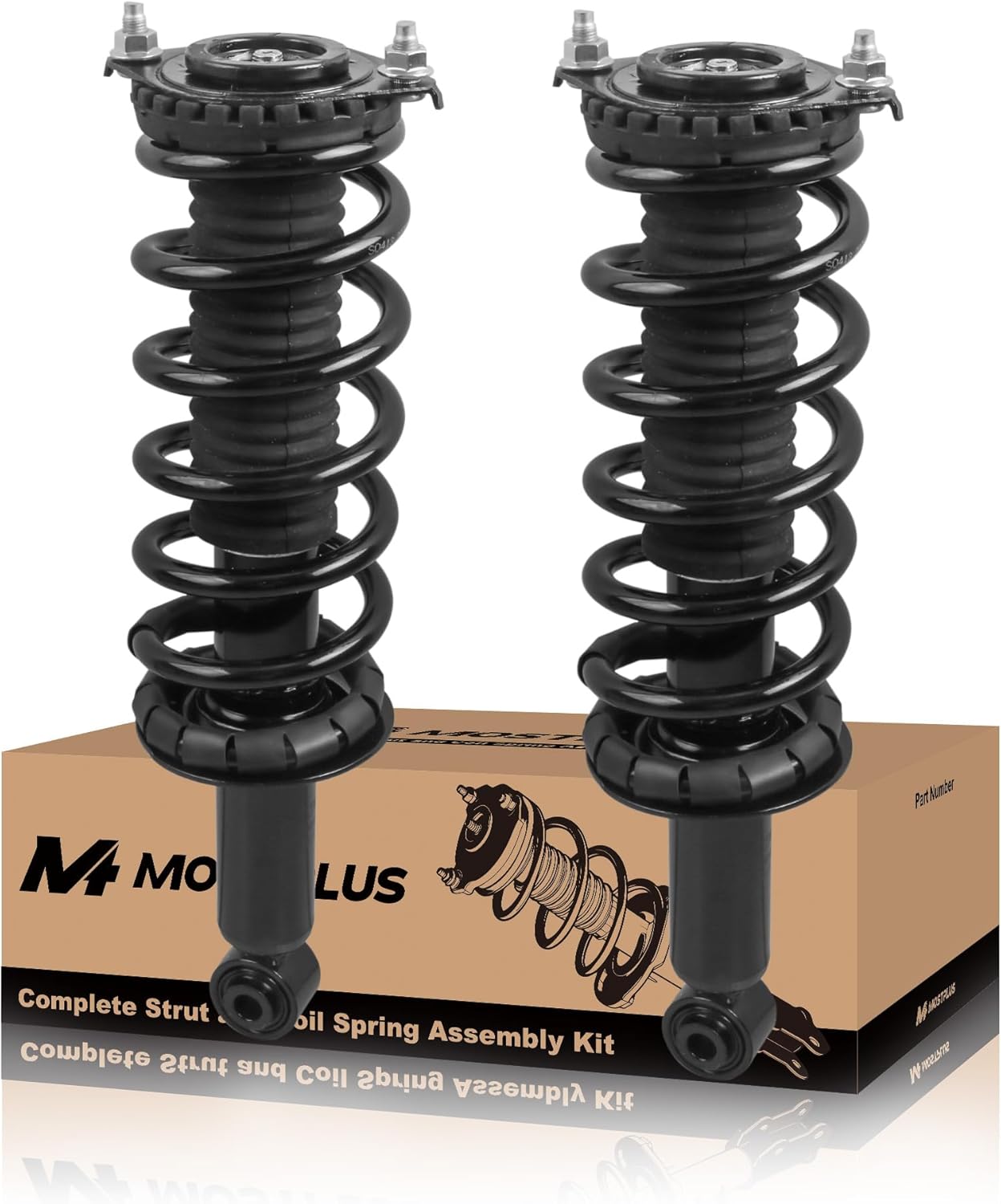 MOSTPLUS Rear Strut Shock Assemblies Compatible with 2005 2006 2007 2008 2009 Subaru Legacy(Set of 2)