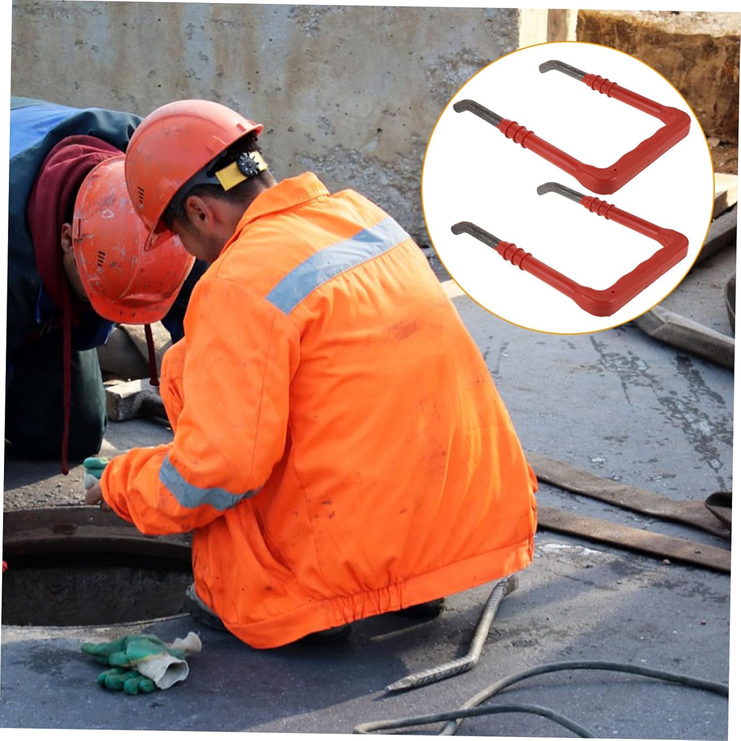 PRETYZOOM 2Pcs Heavy Duty Ladder Sturdy Step Ladder for Water and Tower Use Versatile Design for Various Applications